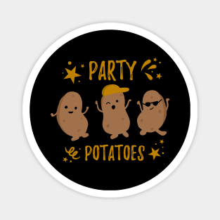 Party potato - Potato lovers Magnet